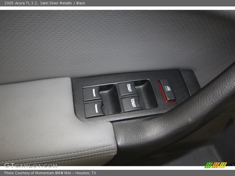 Satin Silver Metallic / Black 2005 Acura TL 3.2