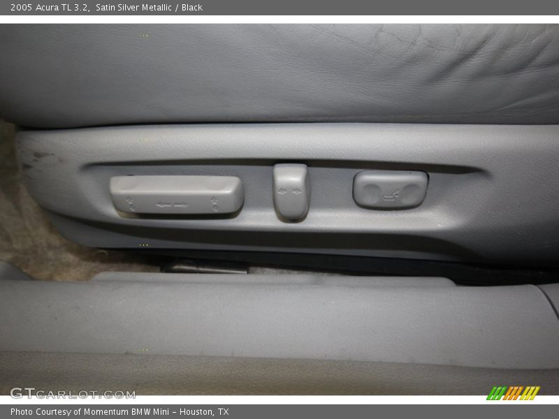 Satin Silver Metallic / Black 2005 Acura TL 3.2