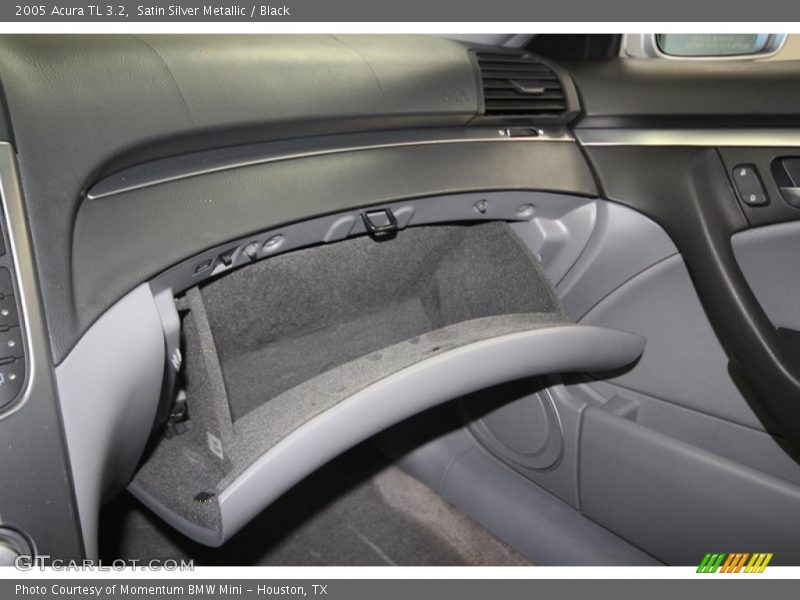 Satin Silver Metallic / Black 2005 Acura TL 3.2