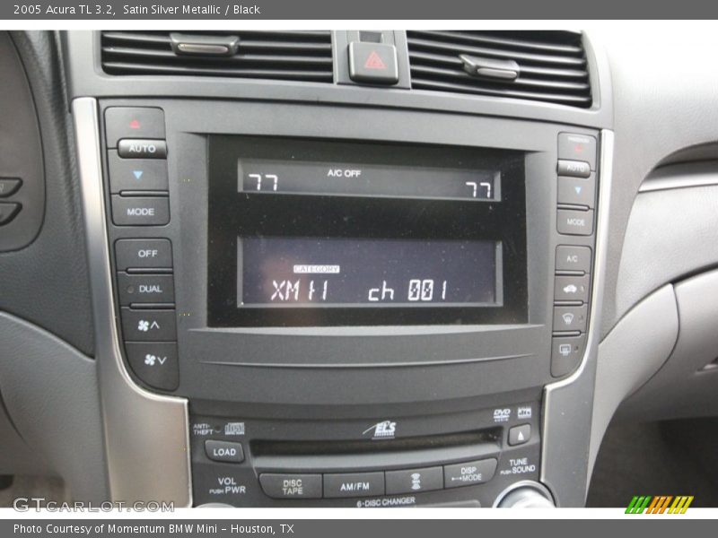 Satin Silver Metallic / Black 2005 Acura TL 3.2