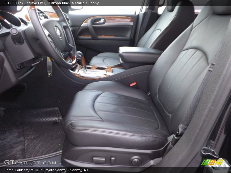 Carbon Black Metallic / Ebony 2012 Buick Enclave FWD