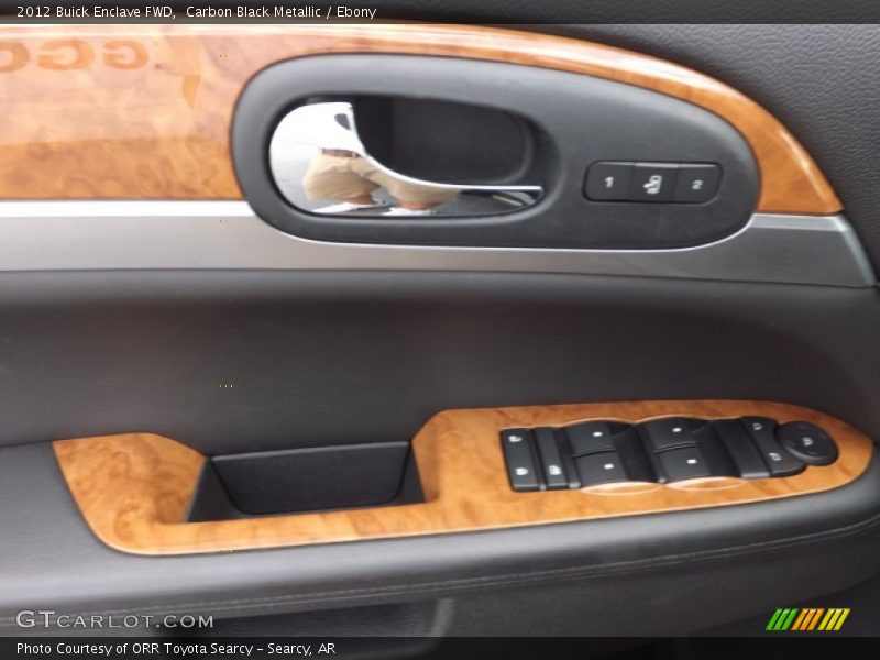 Carbon Black Metallic / Ebony 2012 Buick Enclave FWD