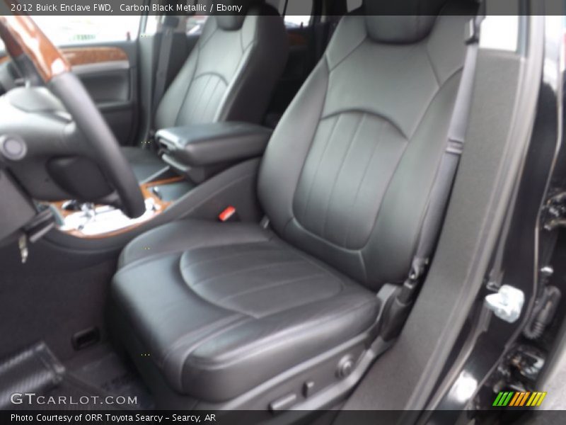 Carbon Black Metallic / Ebony 2012 Buick Enclave FWD