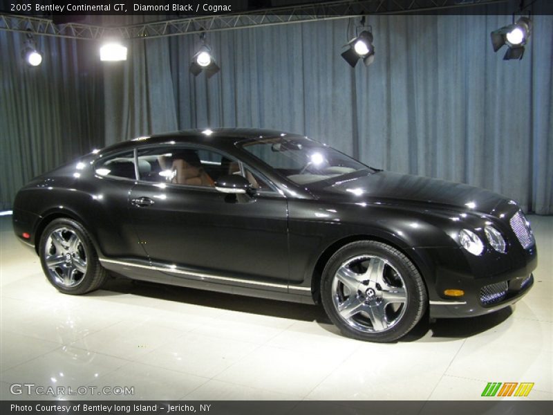 Diamond Black / Cognac 2005 Bentley Continental GT