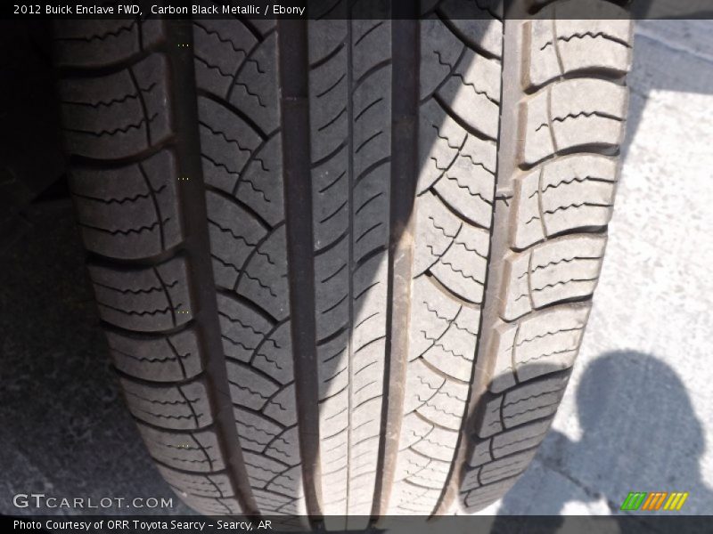 Carbon Black Metallic / Ebony 2012 Buick Enclave FWD