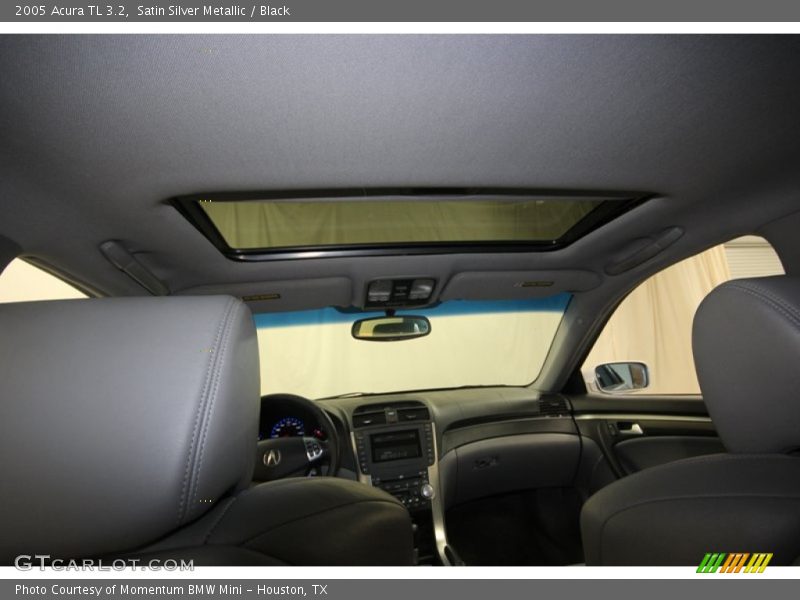 Satin Silver Metallic / Black 2005 Acura TL 3.2