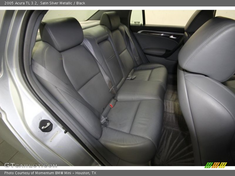 Satin Silver Metallic / Black 2005 Acura TL 3.2