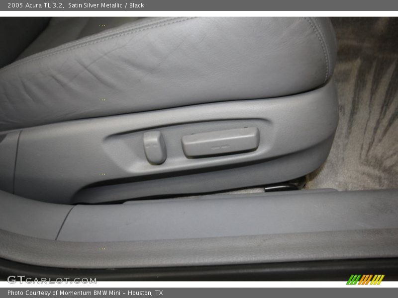 Satin Silver Metallic / Black 2005 Acura TL 3.2