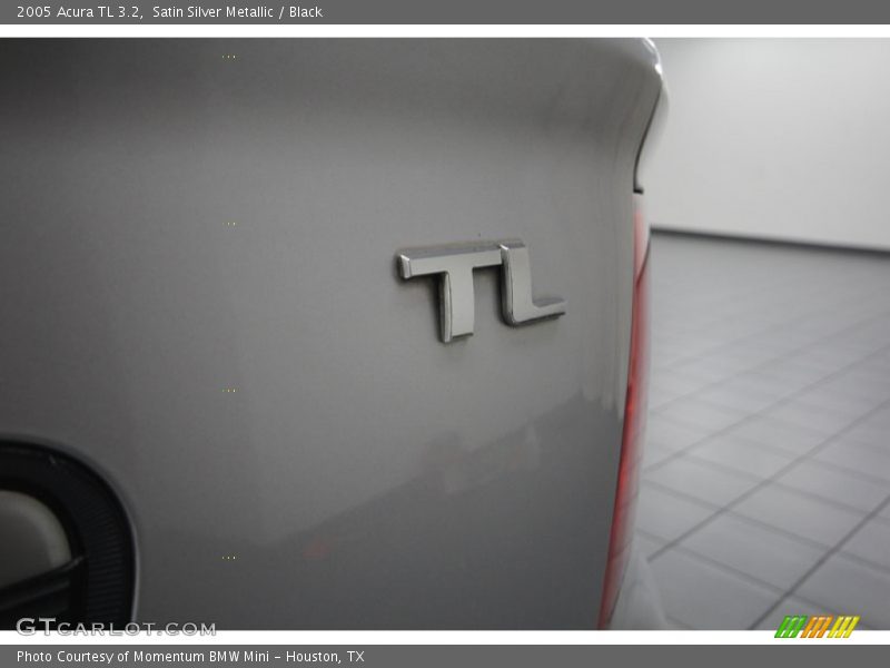 Satin Silver Metallic / Black 2005 Acura TL 3.2
