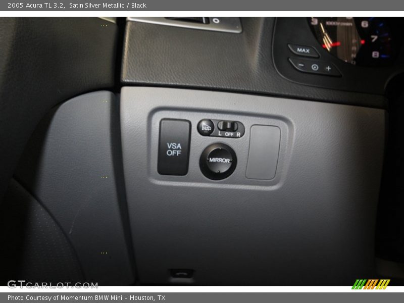 Satin Silver Metallic / Black 2005 Acura TL 3.2