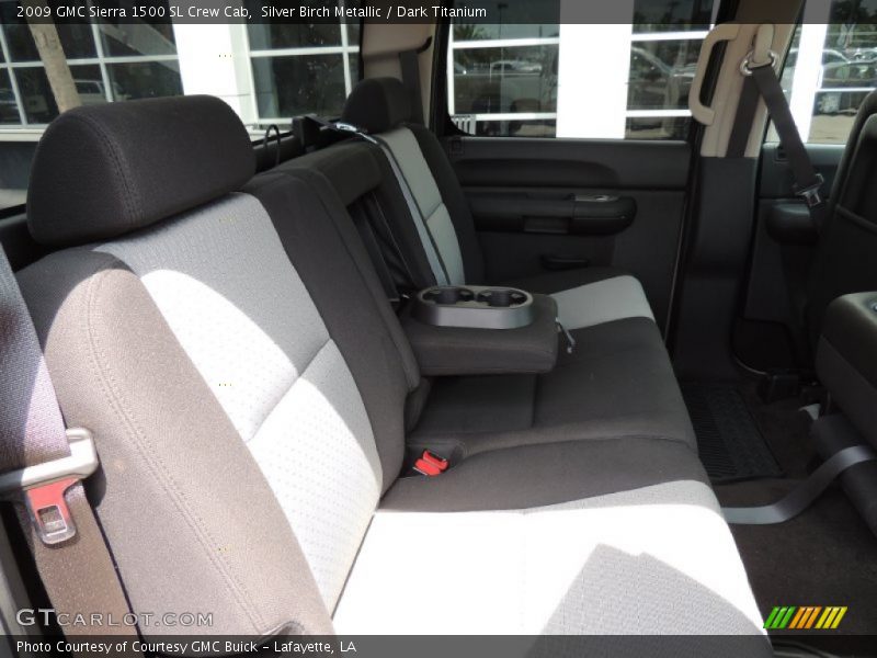Silver Birch Metallic / Dark Titanium 2009 GMC Sierra 1500 SL Crew Cab