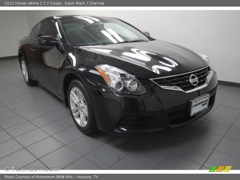 Super Black / Charcoal 2012 Nissan Altima 2.5 S Coupe