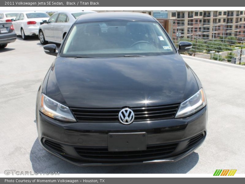 Black / Titan Black 2011 Volkswagen Jetta SE Sedan