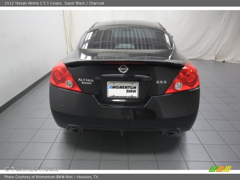 Super Black / Charcoal 2012 Nissan Altima 2.5 S Coupe
