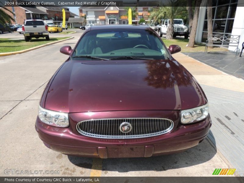 Cabernet Red Metallic / Graphite 2004 Buick LeSabre Custom