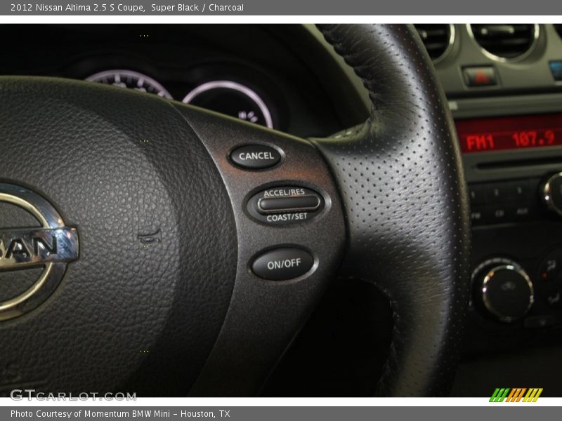 Super Black / Charcoal 2012 Nissan Altima 2.5 S Coupe