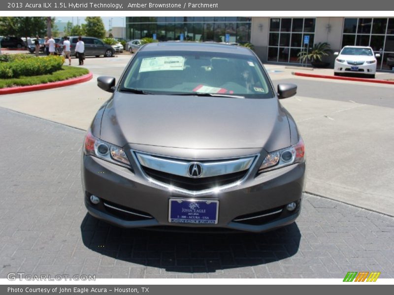 Amber Brownstone / Parchment 2013 Acura ILX 1.5L Hybrid Technology