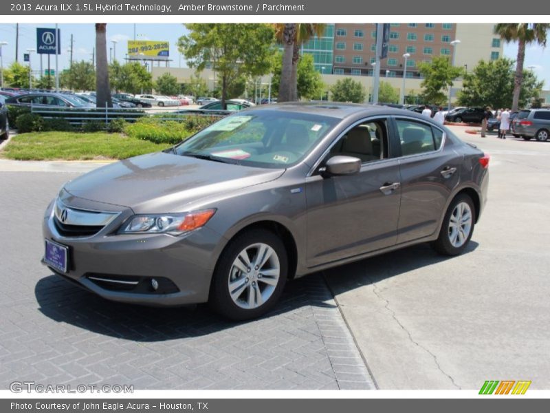 Amber Brownstone / Parchment 2013 Acura ILX 1.5L Hybrid Technology