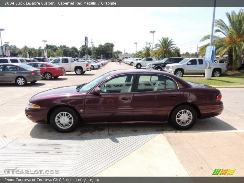 Cabernet Red Metallic / Graphite 2004 Buick LeSabre Custom
