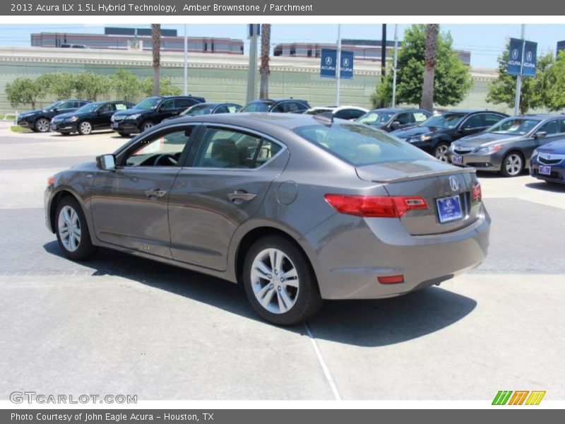 Amber Brownstone / Parchment 2013 Acura ILX 1.5L Hybrid Technology