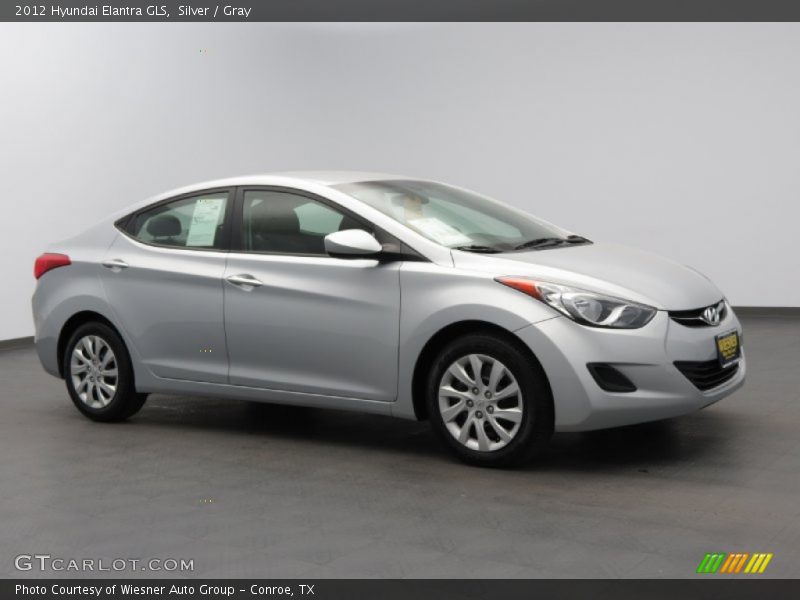 Silver / Gray 2012 Hyundai Elantra GLS