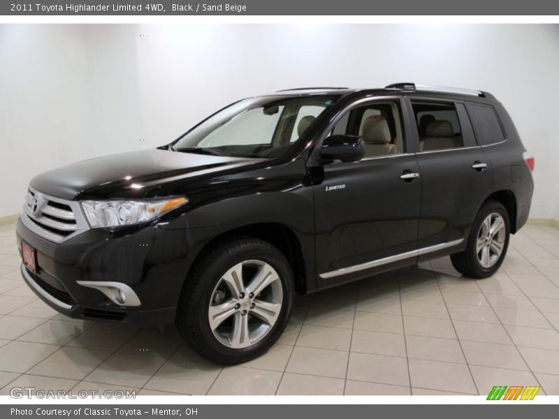 Black / Sand Beige 2011 Toyota Highlander Limited 4WD