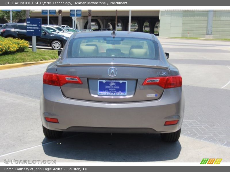 Amber Brownstone / Parchment 2013 Acura ILX 1.5L Hybrid Technology