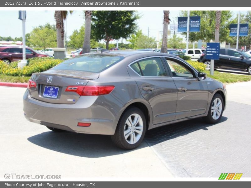 Amber Brownstone / Parchment 2013 Acura ILX 1.5L Hybrid Technology