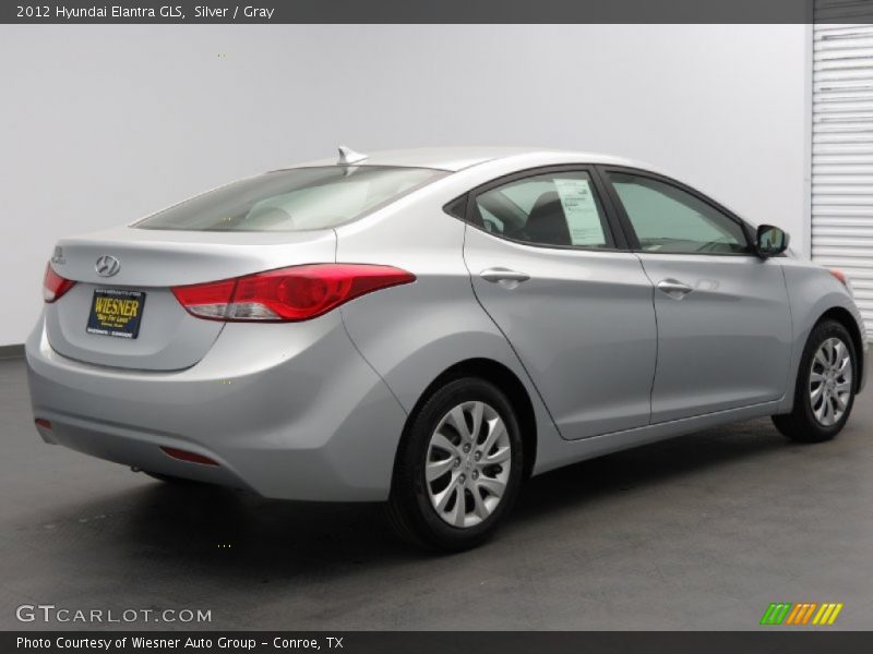 Silver / Gray 2012 Hyundai Elantra GLS