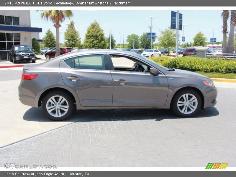 Amber Brownstone / Parchment 2013 Acura ILX 1.5L Hybrid Technology
