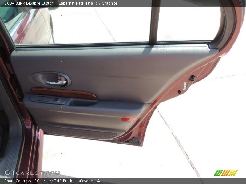 Cabernet Red Metallic / Graphite 2004 Buick LeSabre Custom