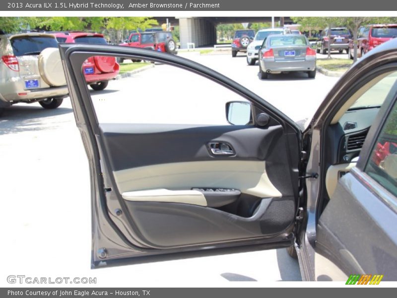 Amber Brownstone / Parchment 2013 Acura ILX 1.5L Hybrid Technology