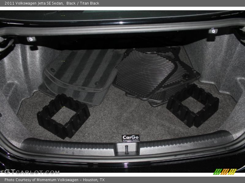 Black / Titan Black 2011 Volkswagen Jetta SE Sedan