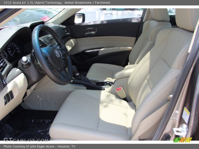 Amber Brownstone / Parchment 2013 Acura ILX 1.5L Hybrid Technology