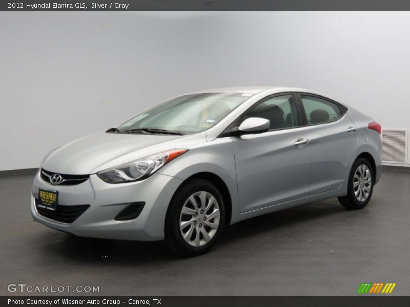 Silver / Gray 2012 Hyundai Elantra GLS