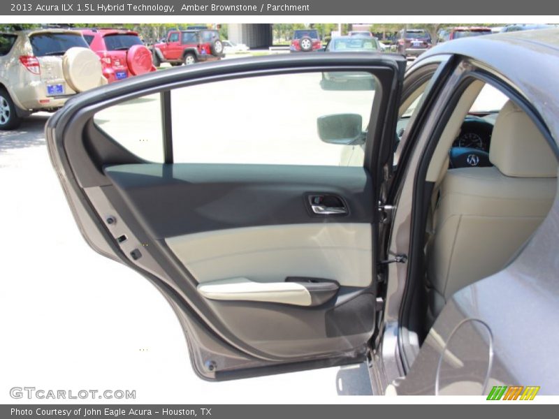 Amber Brownstone / Parchment 2013 Acura ILX 1.5L Hybrid Technology
