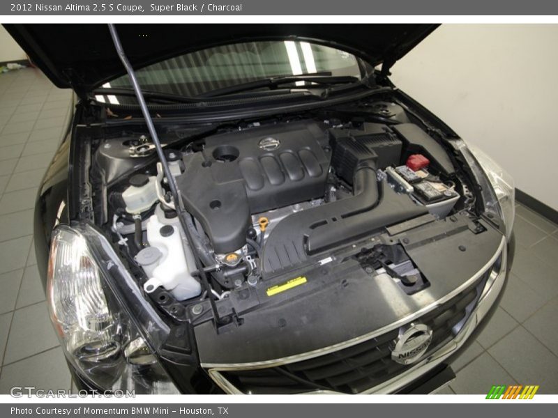 Super Black / Charcoal 2012 Nissan Altima 2.5 S Coupe