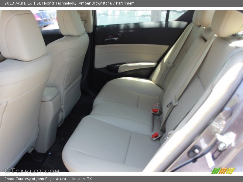 Amber Brownstone / Parchment 2013 Acura ILX 1.5L Hybrid Technology