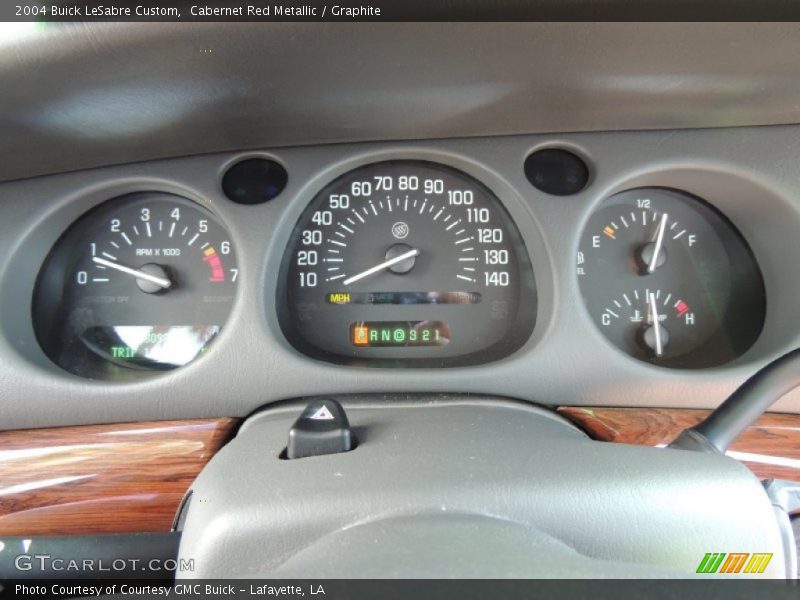 Cabernet Red Metallic / Graphite 2004 Buick LeSabre Custom