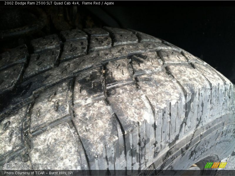 Flame Red / Agate 2002 Dodge Ram 2500 SLT Quad Cab 4x4