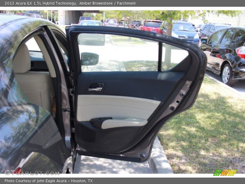 Amber Brownstone / Parchment 2013 Acura ILX 1.5L Hybrid Technology