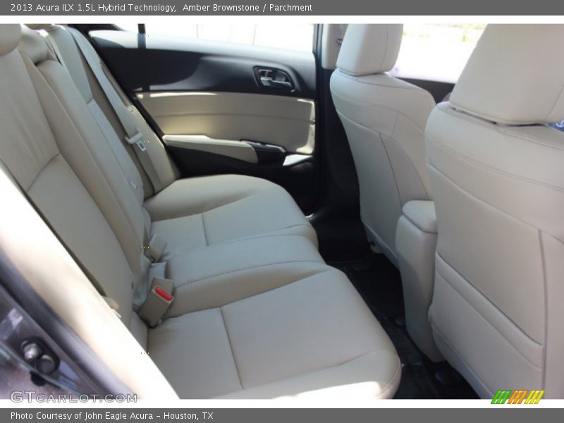 Amber Brownstone / Parchment 2013 Acura ILX 1.5L Hybrid Technology