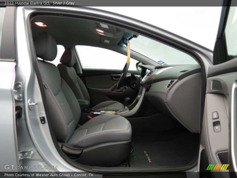 Silver / Gray 2012 Hyundai Elantra GLS