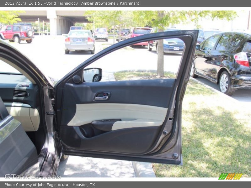 Amber Brownstone / Parchment 2013 Acura ILX 1.5L Hybrid Technology