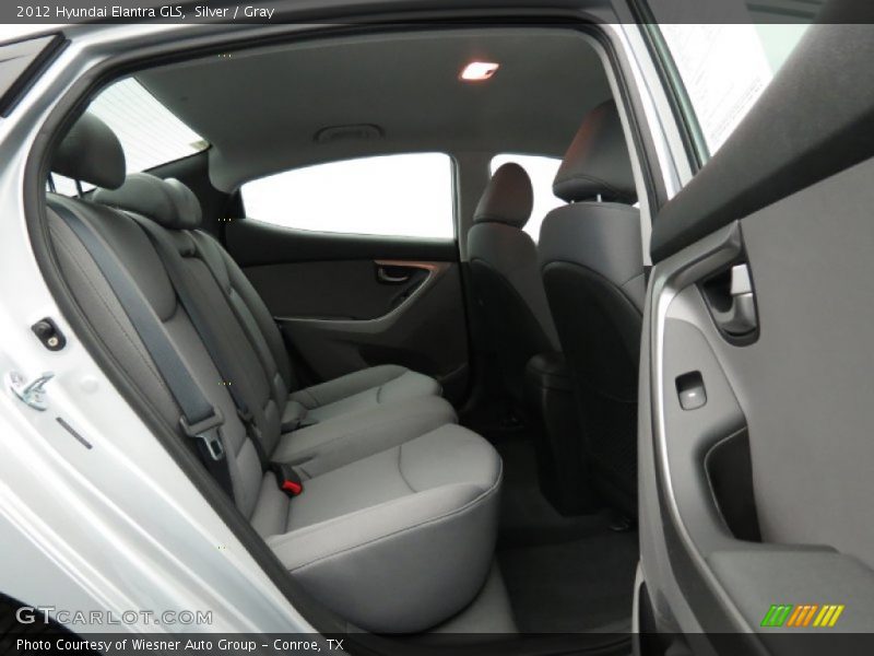Silver / Gray 2012 Hyundai Elantra GLS