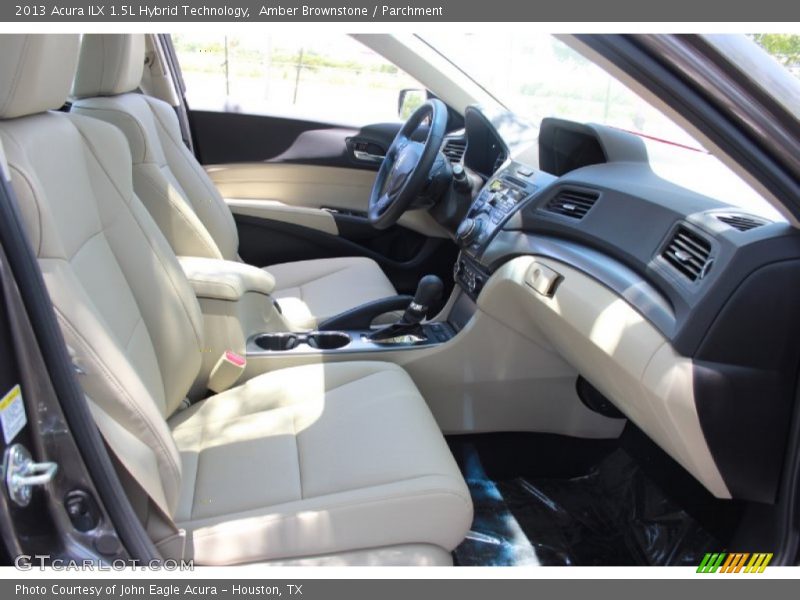 Amber Brownstone / Parchment 2013 Acura ILX 1.5L Hybrid Technology