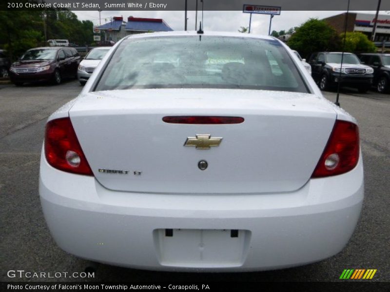 Summit White / Ebony 2010 Chevrolet Cobalt LT Sedan