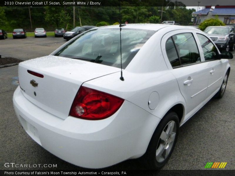 Summit White / Ebony 2010 Chevrolet Cobalt LT Sedan