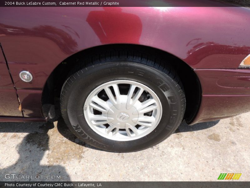 Cabernet Red Metallic / Graphite 2004 Buick LeSabre Custom