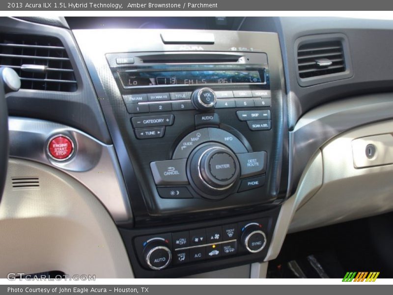 Amber Brownstone / Parchment 2013 Acura ILX 1.5L Hybrid Technology
